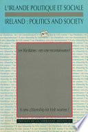 Les Irlandaises : vers une reconnaissance / A New Citizenship for Irish Women?
