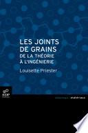 Les joints de grains