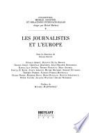 Les journalistes et l'Europe