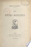 Les jours reflétés