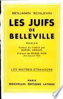 Les juifs de Belleville