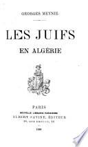 Les Juifs en Algérie