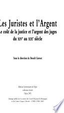 Les juristes et l'argent