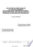 Les kystes de dinoflagellés du Crétacé supérieur de la zone sous-pyrénéenne (France)