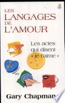 Les langages de l'amour