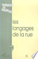 Les langages de la rue