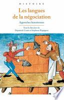 Les langues de la négociation