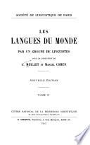 Les langues du monde
