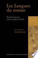 Les langues du roman