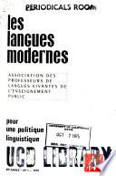 Les Langues modernes