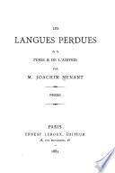 Les langues perdues de la Perse et de l'Assyrie