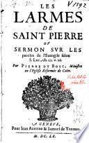 Les larmes de saint Pierre
