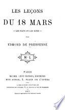 Les Leçons du 18 mars