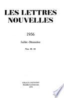 Les Lettres nouvelles