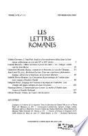 Les Lettres romanes