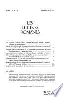 Les Lettres romanes
