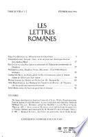 Les Lettres romanes