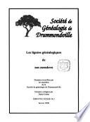 Les lignées généalogiques de nos membres