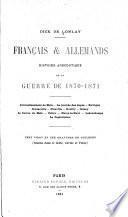 Les lignes d'Amanvillers; Saint-Privat; Sainte-Marie-aux-Chênes; Montigny-la-Grange; Moscou; Saint-Hubert; Le Point-du-Jour