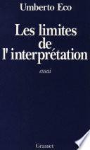 Les limites de l'interprétation