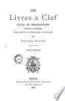 Les livres à clef