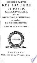 Les livres de l'Ancien Testament (Le Nouveau Testament) avec des explications & réflexions qui regardent la vie intérieure [by J.M. Bouvières de la Motte Guyon].