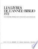 Les Livres de l'année-Biblio
