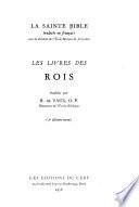 Les livres des Rois