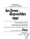 Les Livres disponibles