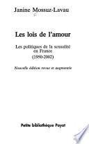 Les lois de l'amour