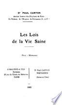 Les lois de la vie saine