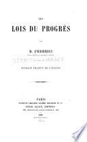 Les lois du progrès