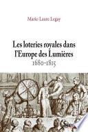 Les loteries royales dans l’Europe des Lumières