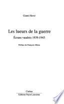 Les lueurs de la guerre