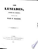 Les Lusiades poëme de Camoens