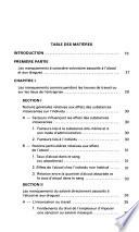 Les manquements du salarié associés à l'alcool et aux drogues