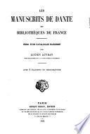 Les manuscrits de Dante des bibliothèques de France