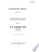 Les manuscrits Lampongs, en possession de M. le Baron Sloet van de Beele, (ancien Gouverneur-Général des Indes Néerlandaises)
