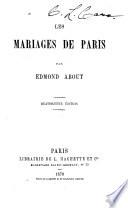 Les mariages de Paris