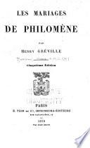 Les mariages de Philomène