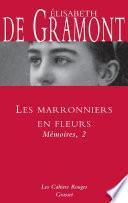 Les marronniers en fleurs