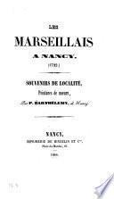 Les Marseillais à Nancy (1792)