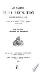 Les martyrs de la Révolution dans le diocèse de Séez
