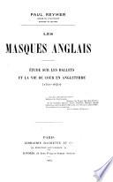 Les masques anglais