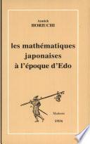 Les mathématiques japonaises à l'époque d'Edo