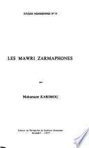 Les Mawri zarmaphones