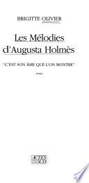 Les mélodies d'Augusta Holmès