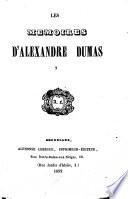 Les mémoires d'Alexandre Dumas