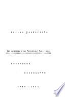 Les mémoires d'un prisonnier politique