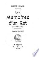 Les mémoires d'un rat